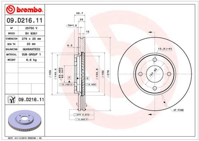 Гальмівний диск