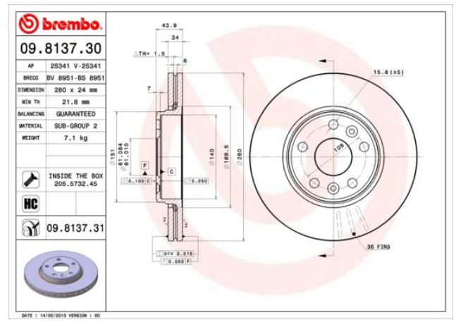 Гальмівний диск