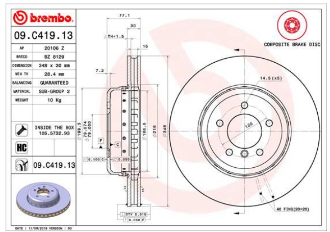 Гальмівний диск