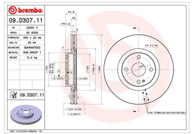 Гальмівний диск