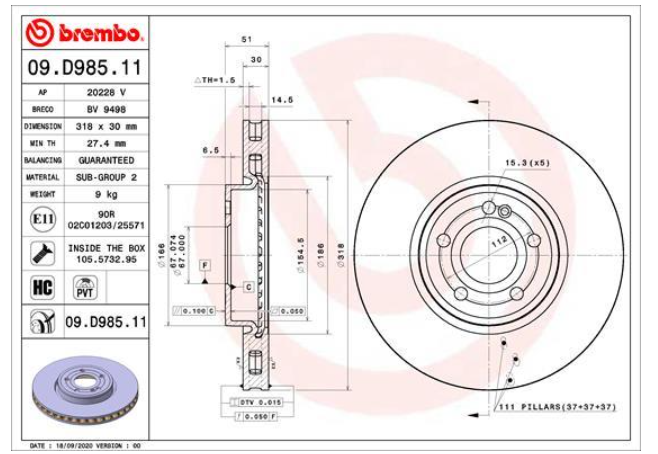 Гальмівний диск