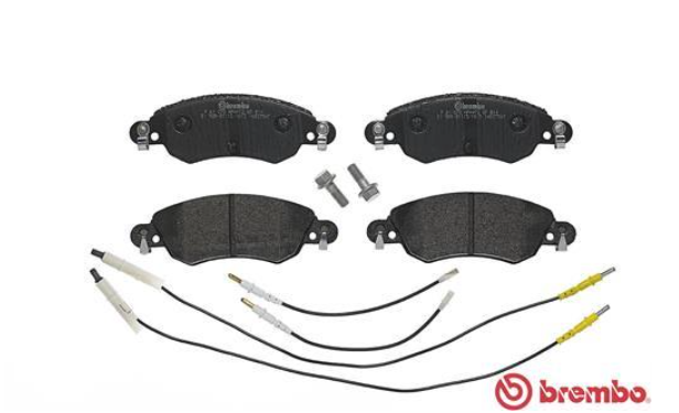 Гальмівні колодки дискові P61 070 - зображення 2