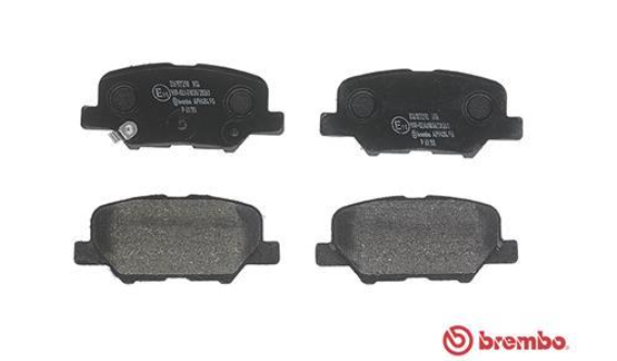 Гальмівні колодки дискові P61 111 - зображення 2