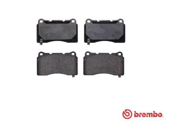 Гальмівні колодки дискові P09 004 - зображення 2