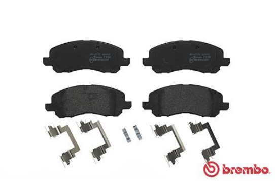 Гальмівні колодки дискові P18 001 - зображення 2