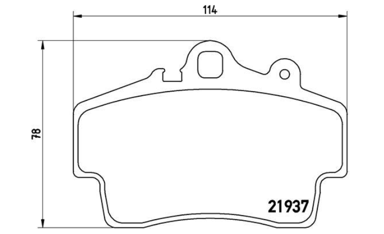 Гальмівні колодки дискові P65 007 - зображення 2
