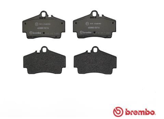 Гальмівні колодки дискові P65 008 - зображення 2