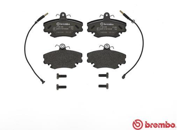 Гальмівні колодки дискові P68 008 - зображення 2