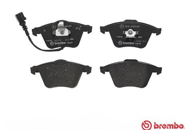 Гальмівні колодки дискові P85 079 - зображення 2