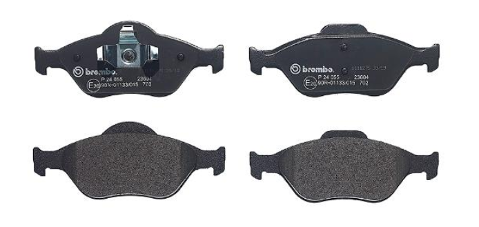 Гальмівні колодки дискові P24 055 - зображення 2