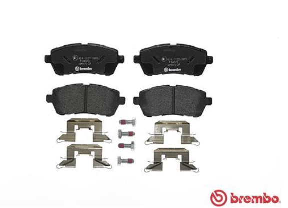 Гальмівні колодки дискові P24 072 - зображення 2