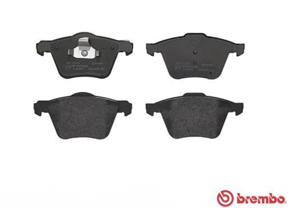 Гальмівні колодки дискові P24 077 - зображення 2