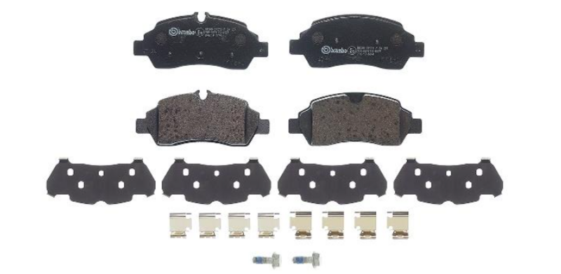 Гальмівні колодки дискові P24 209 - зображення 2