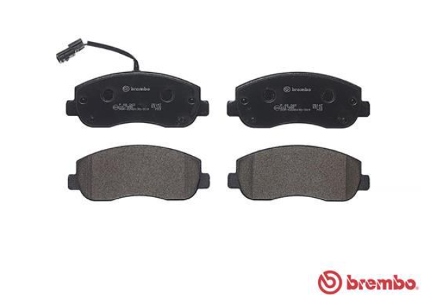 Гальмівні колодки дискові P68 062 - зображення 2