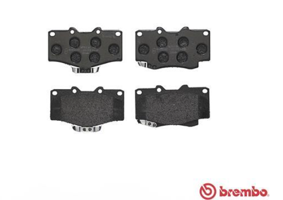 Гальмівні колодки дискові P83 009 - зображення 2