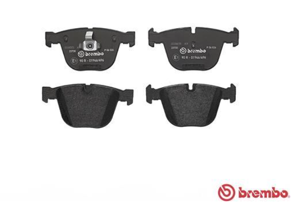 Гальмівні колодки дискові P06 026 - зображення 2