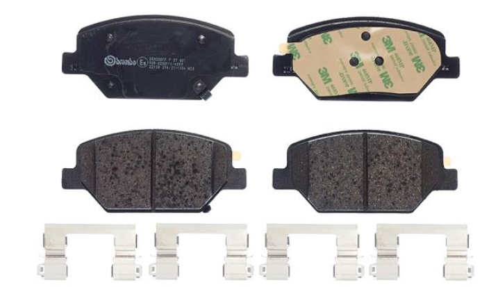 Гальмівні колодки дискові P07 007 - зображення 2