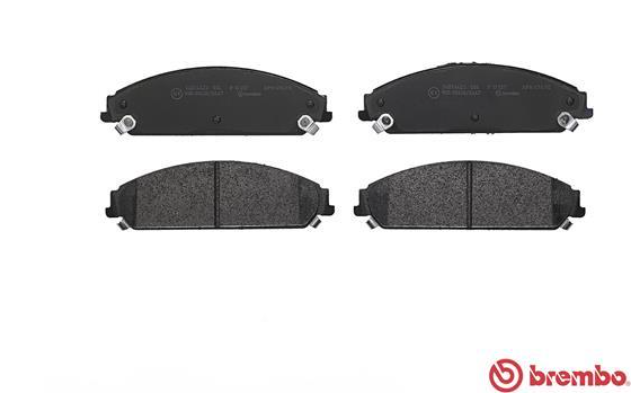 Гальмівні колодки дискові P11 017 - зображення 2