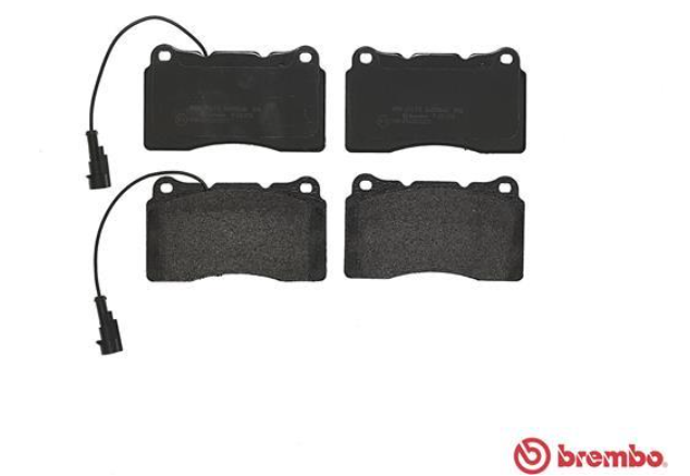 Гальмівні колодки дискові P23 078 - зображення 2