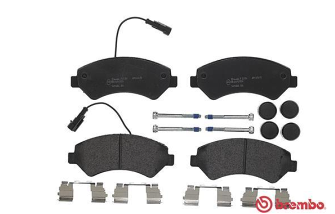 Гальмівні колодки дискові P23 136 - зображення 2