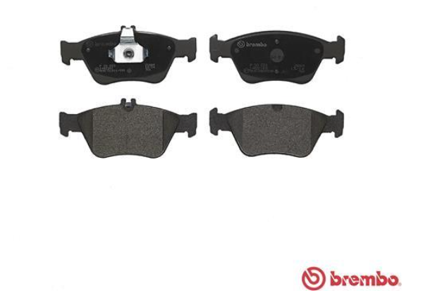 Гальмівні колодки дискові P50 023 - зображення 2