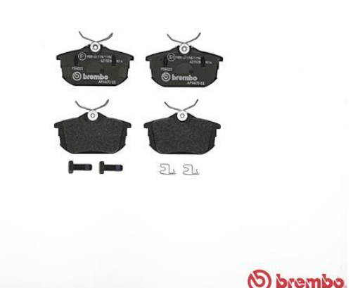 Гальмівні колодки дискові P54 023 - зображення 2