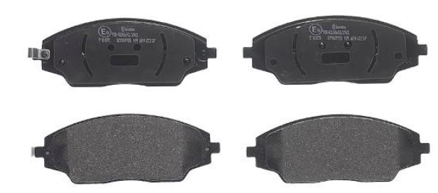 Гальмівні колодки дискові P10 070 - зображення 2