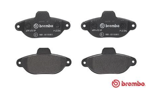 Гальмівні колодки дискові P23 096 - зображення 2