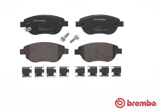 Гальмівні колодки дискові P23 153 - зображення 2