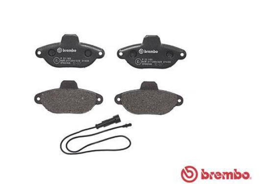 Гальмівні колодки дискові P23 160 - зображення 2