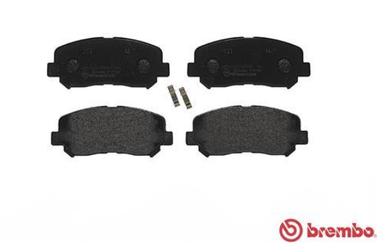 Гальмівні колодки дискові P49 045 - зображення 2