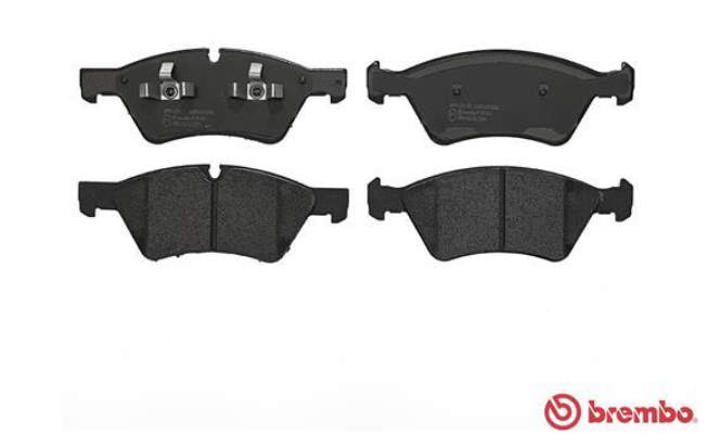 Гальмівні колодки дискові P50 063 - зображення 2