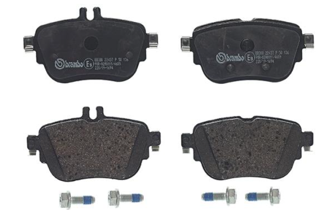 Гальмівні колодки дискові P50 136 - зображення 2