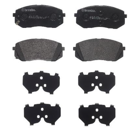 Гальмівні колодки дискові P30 093 - зображення 2