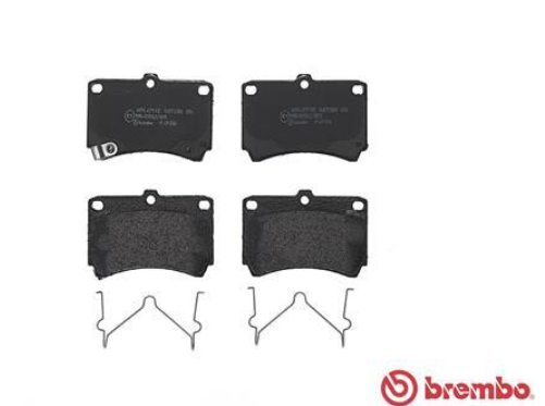 Гальмівні колодки дискові P49 016 - зображення 2