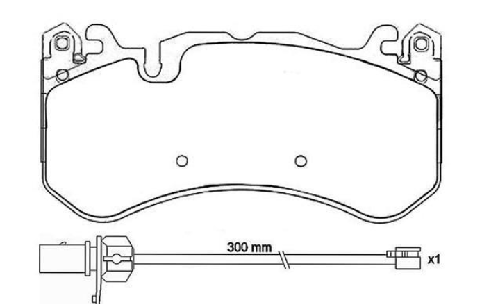 Гальмівні колодки дискові P50 127 - зображення 2