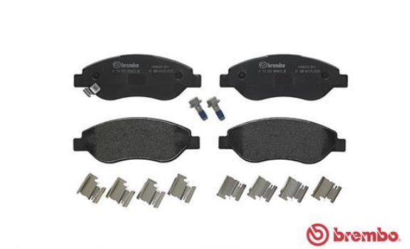 Гальмівні колодки дискові P59 053 - зображення 2