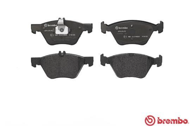 Гальмівні колодки дискові P50 026 - зображення 2