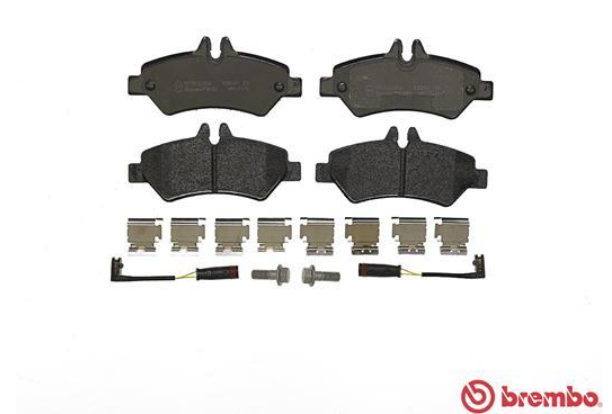 Гальмівні колодки дискові P50 084 - зображення 2