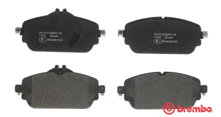 Гальмівні колодки дискові P50 119 - зображення 2