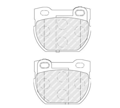 Гальмівні колодки дискові FDB1994 - зображення 2