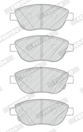 Гальмівні колодки дискові FDB4458 - зображення 2