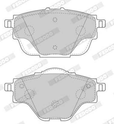 Гальмівні колодки дискові FDB4766 - зображення 2