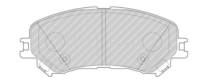 Гальмівні колодки дискові FER FDB4869 - зображення 2