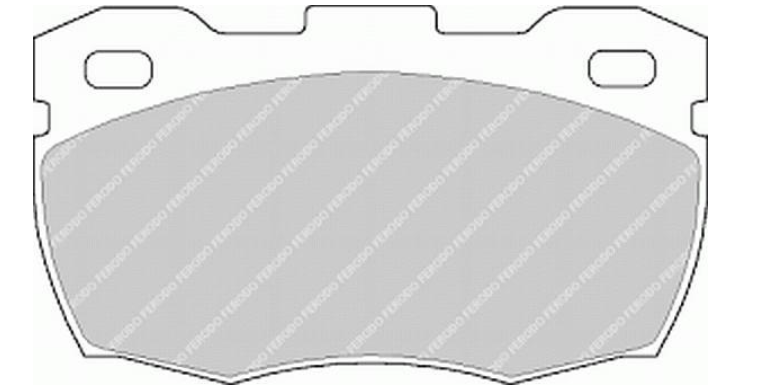 Гальмівні колодки дискові FDB871 - зображення 2