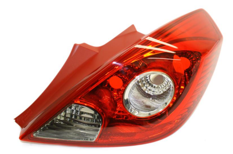 OLCOR D ліхтарь задний прав., с патроном, 3-дв.