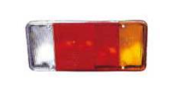 ліхтарь задний правий, круглое Разъем в середине, trailer