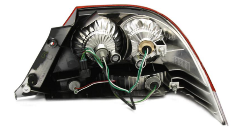 ліхтарь задний лів. с патроном (червоний) 214-1983L-AE - зображення 2