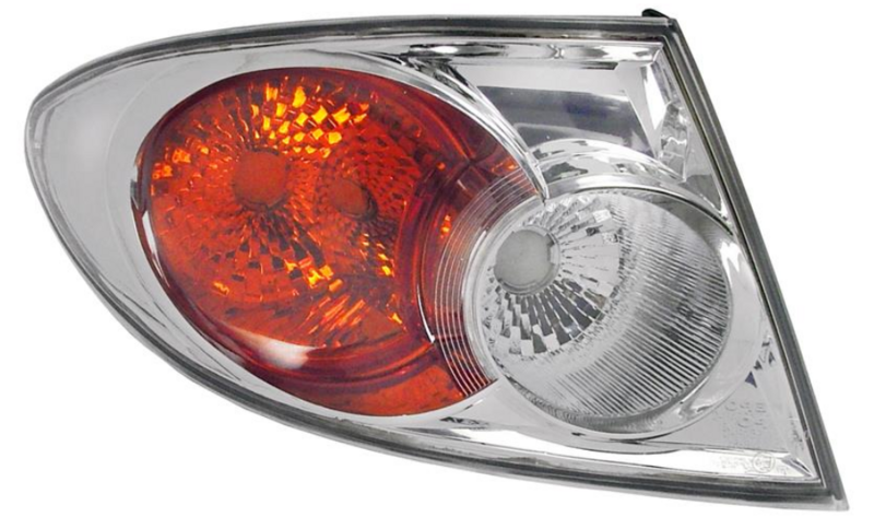 ліхтарь задний лів. зовнішній, без патрона SED