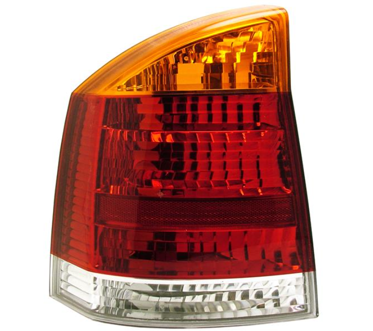 ліхтарь задний лівий, оранж.-червоний, без патрона , 4/5-дв.